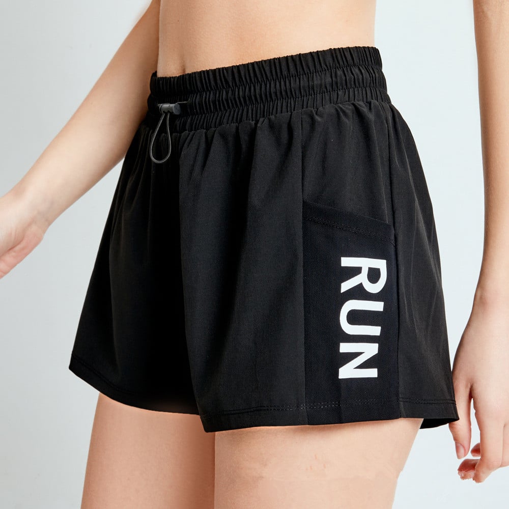 High-Waist Breathable Yoga Shorts