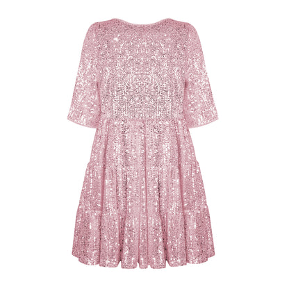 Elegant Sequin Glitter Dress