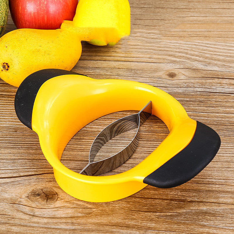 Frosted Handle Mango Dicer Peeler