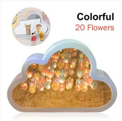 Tulip Mirror Night Lamp