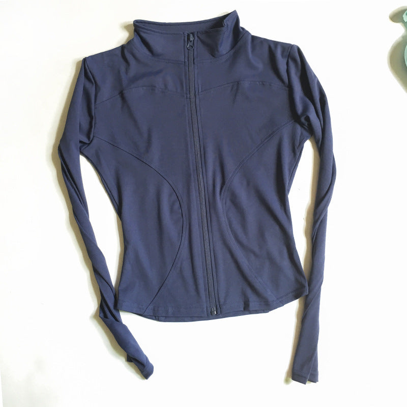 Lightweight Zip Long-Sleeve Yoga Top
