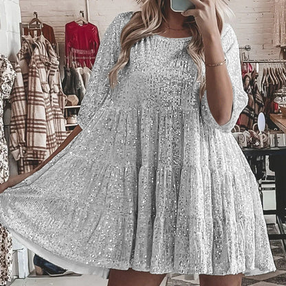 Elegant Sequin Glitter Dress