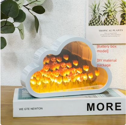 Tulip Mirror Night Lamp