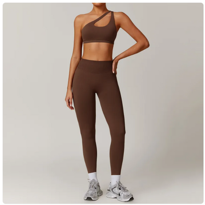 Seamless Backless Yoga Set