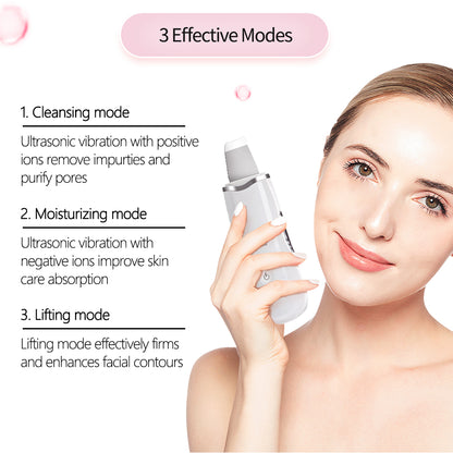 Rechargeable Ultrasonic Skin Scrubber
