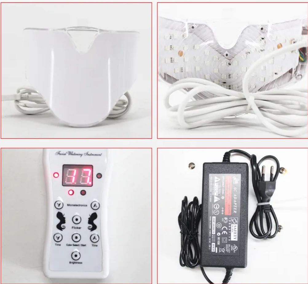 Seven-Color LED Light Therapy Mask