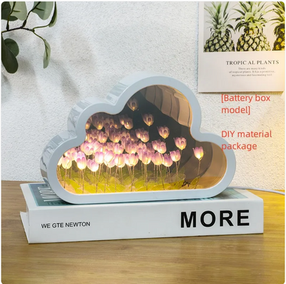 Tulip Mirror Night Lamp