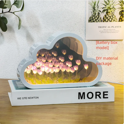 Tulip Mirror Night Lamp