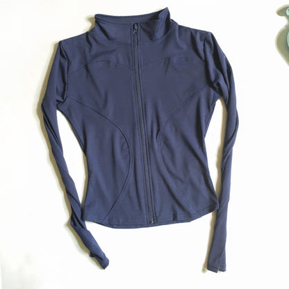 Lightweight Zip Long-Sleeve Yoga Top