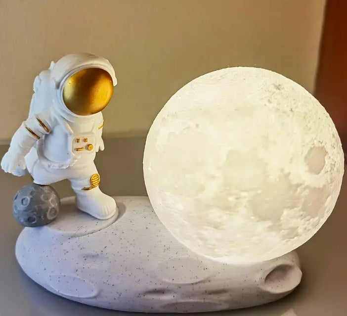 Small Astronaut Moon Touch Sensor Night Light