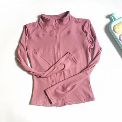 Lightweight Zip Long-Sleeve Yoga Top