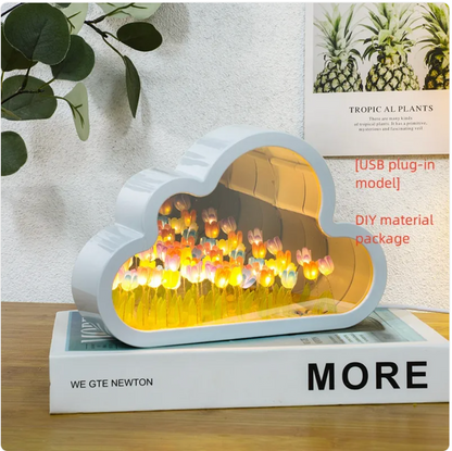 Tulip Mirror Night Lamp