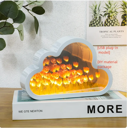 Tulip Mirror Night Lamp