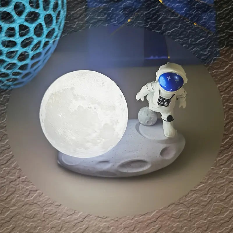 Small Astronaut Moon Touch Sensor Night Light