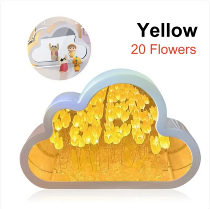 Tulip Mirror Night Lamp
