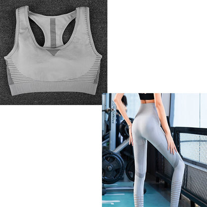 Seamless Hollow-Out Yoga Leggings