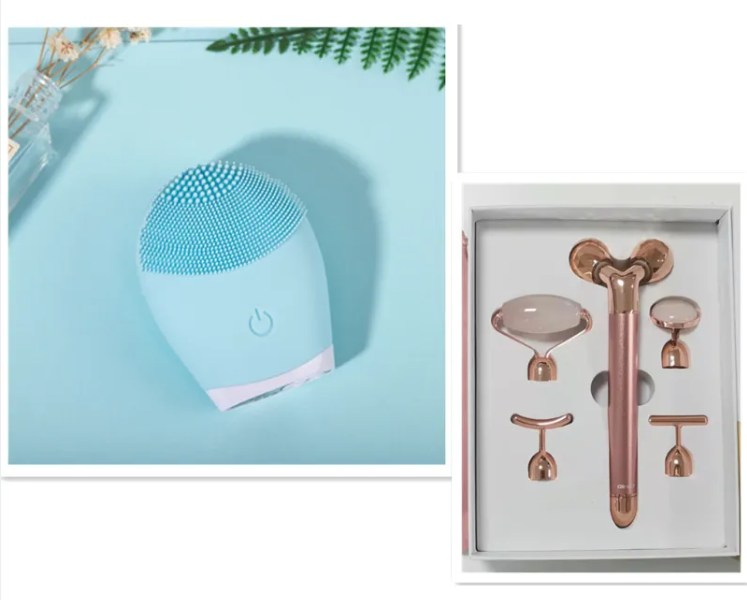 Ultrasonic Silicone Facial Cleansing Brush