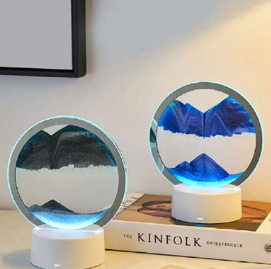 Luminous Sand Painting Hourglass