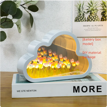Tulip Mirror Night Lamp