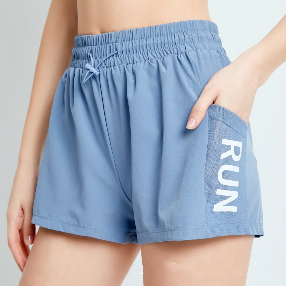 High-Waist Breathable Yoga Shorts