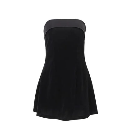 Backless Off-Shoulder Tube Dress