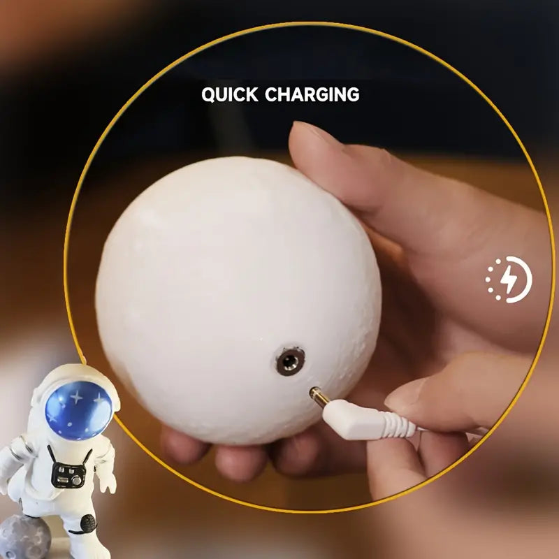 Small Astronaut Moon Touch Sensor Night Light