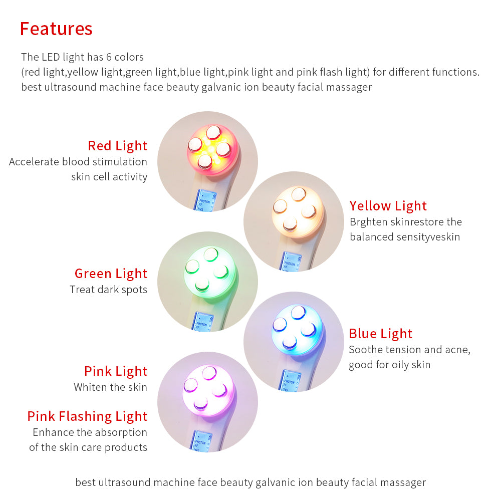 EMS Radio Frequency Facial Beauty Device