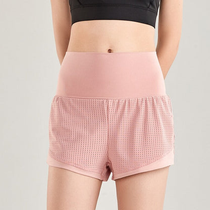 Fake Two-Layer Sports Shorts