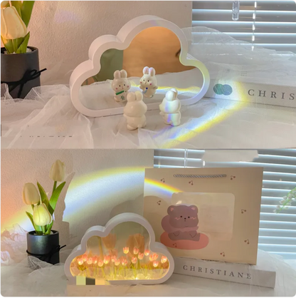 Tulip Mirror Night Lamp
