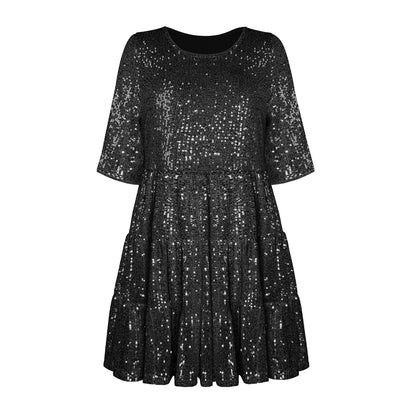 Elegant Sequin Glitter Dress