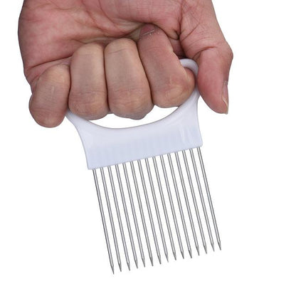 Stainless Steel Onion vegetable slicing  Holder