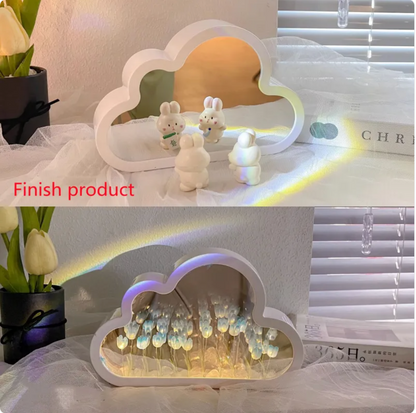 Tulip Mirror Night Lamp
