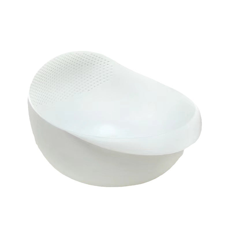Thick Kitchen Rice Washing Strainer Bowl