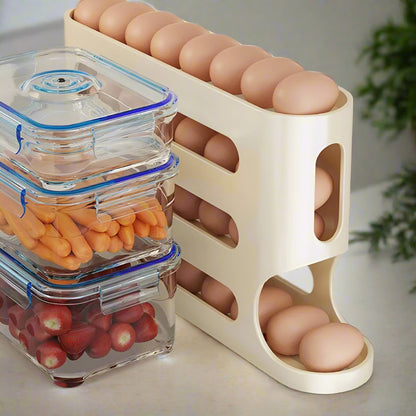 Four-Tier Refrigerator Egg Dispenser