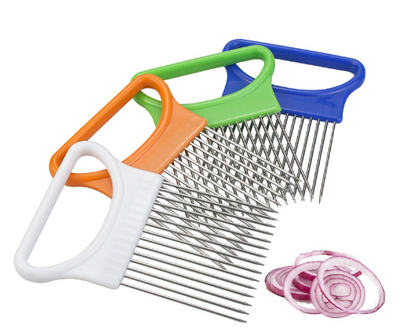 Stainless Steel Onion vegetable slicing  Holder