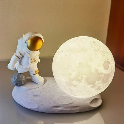 Small Astronaut Moon Touch Sensor Night Light