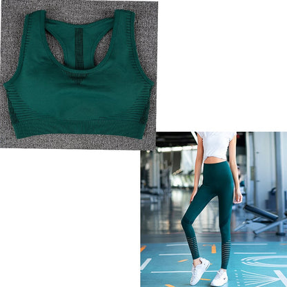 Seamless Hollow-Out Yoga Leggings