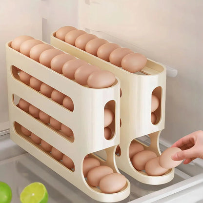 Four-Tier Refrigerator Egg Dispenser