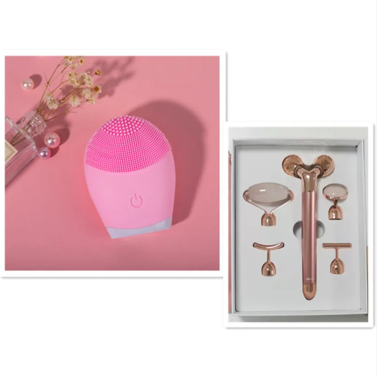 Ultrasonic Silicone Facial Cleansing Brush